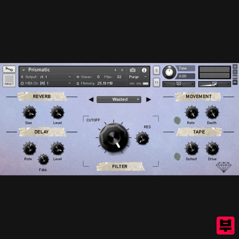 Iamlamprey Prismatic - Kontakt Instrument