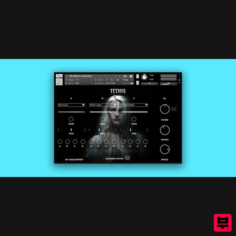 Iamlamprey Tethys - Expressive Synth Keys - Kontakt Instrument