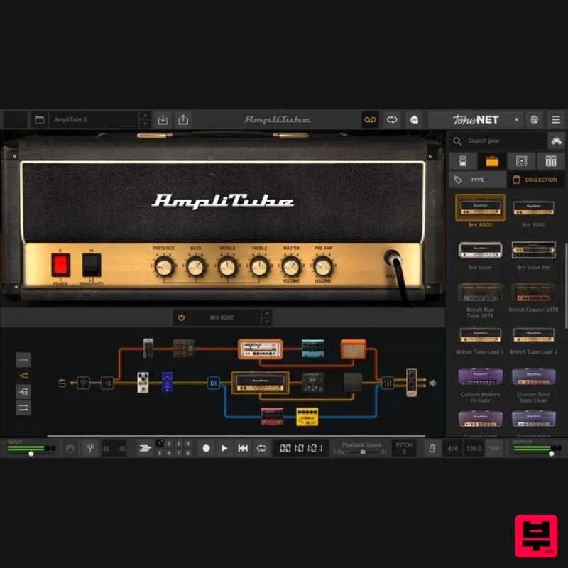 IK Multimedia AmpliTube 5 MAX v2 - Professional Music Instrument Photo