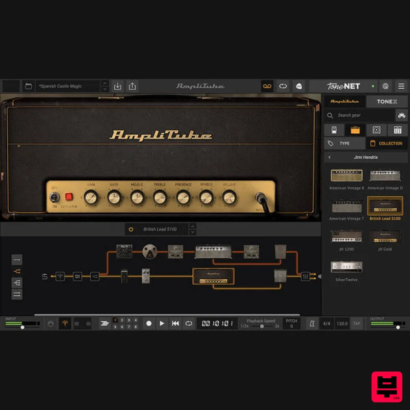 IK Multimedia AmpliTube Electric Gypsy - Professional Music Instrument Photo