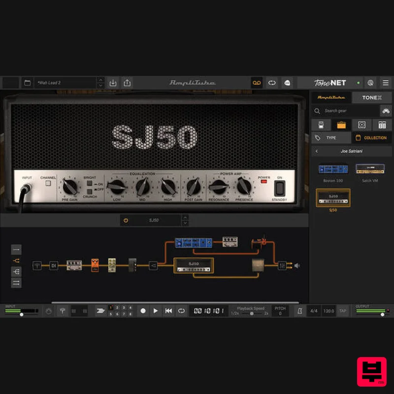 IK Multimedia AmpliTube Joe Satriani - Professional Music Instrument Photo