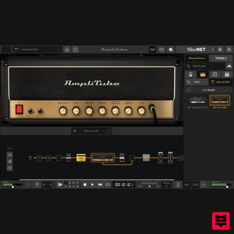 IK Multimedia AmpliTube L.A. Rocker - Professional Music Instrument Photo