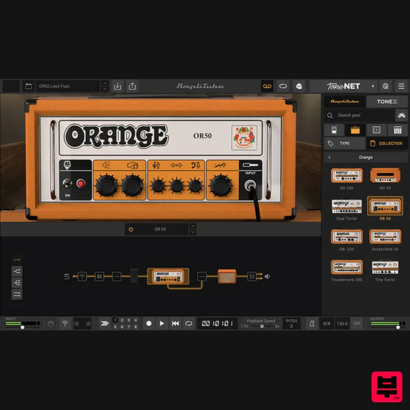 IK Multimedia AmpliTube Orange - Professional Music Instrument Photo