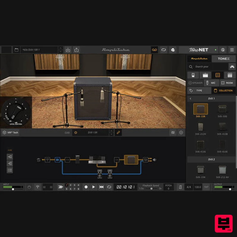 IK Multimedia AmpliTube SVX - Professional Music Instrument Photo
