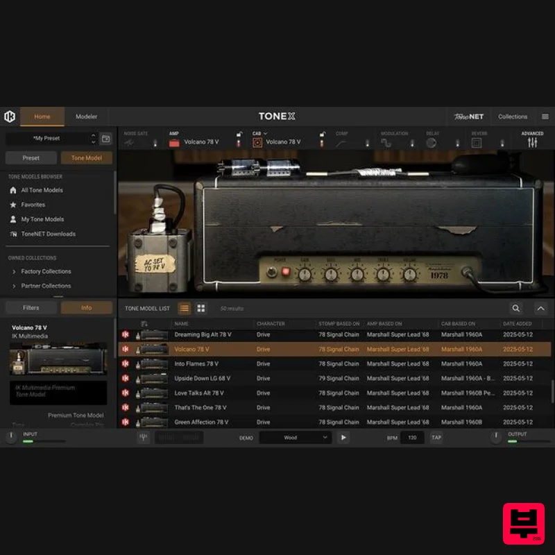 IK Multimedia Brown Sound 78/79 Signature Collection - Professional Music Instrument Photo