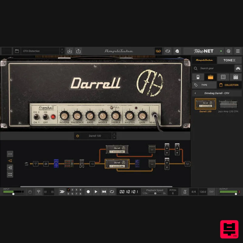 IK Multimedia Dimebag Darrell CFH Collection - Professional Music Instrument Photo