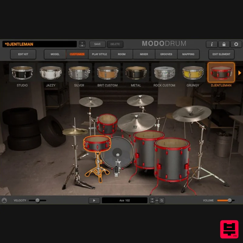 IK Multimedia MODO DRUM Kit - Djentleman