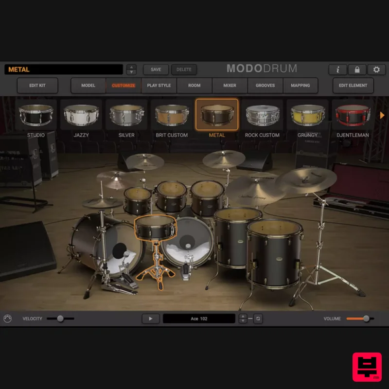 IK Multimedia MODO DRUM Kit - Metal - Virtual Instruments