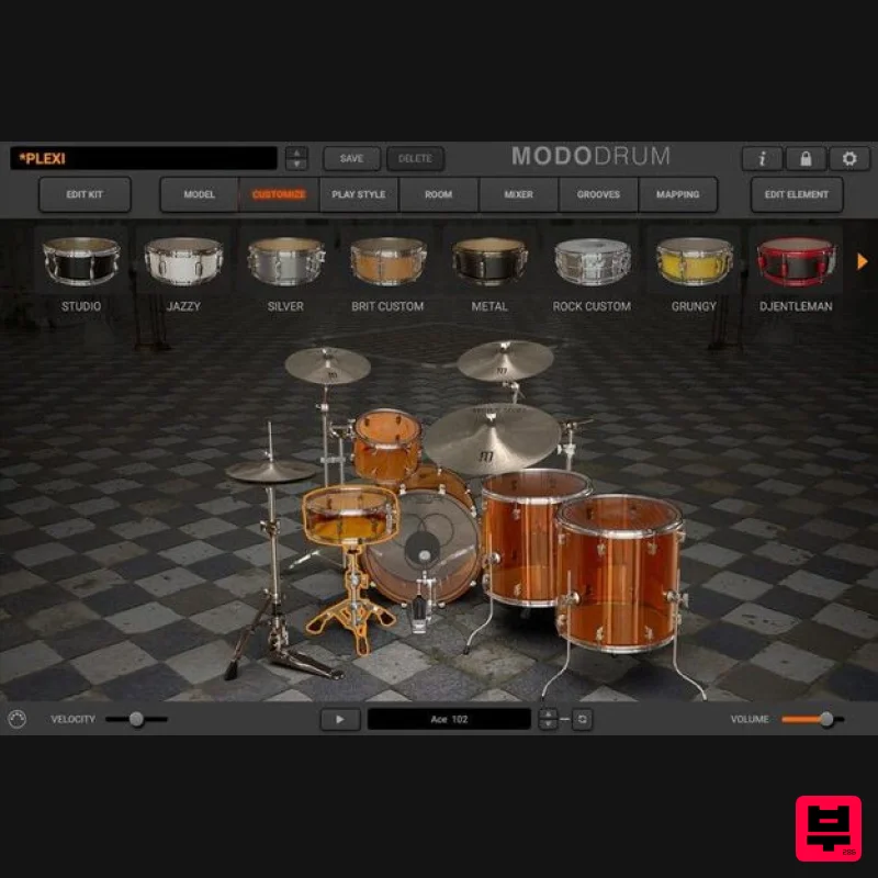 IK Multimedia MODO DRUM Kit - Plexi - Virtual Instruments