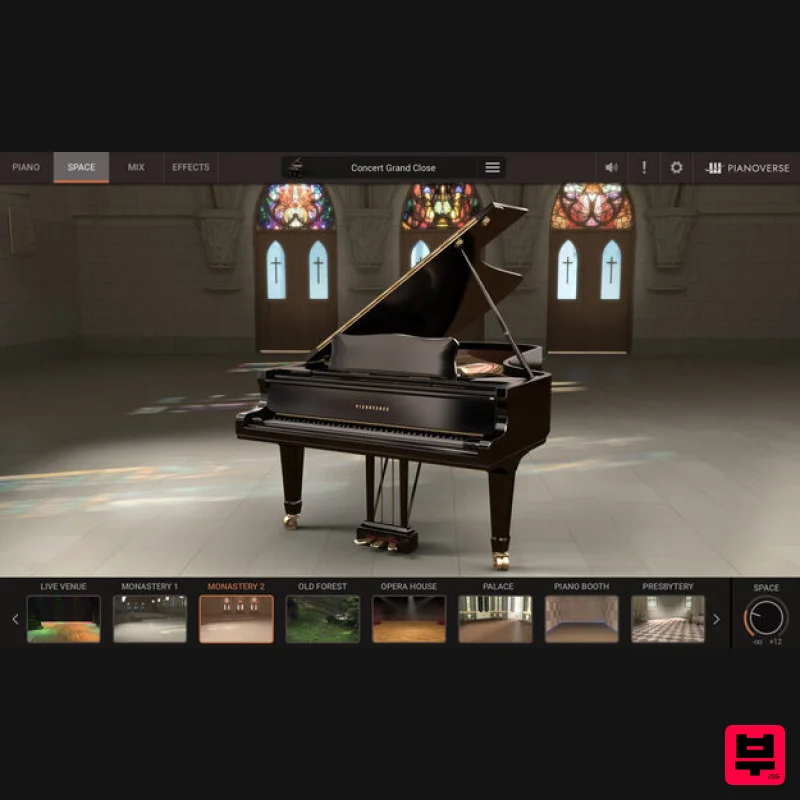 IK Multimedia Pianoverse - Concert Grand YF3 - Professional Music Instrument Photo