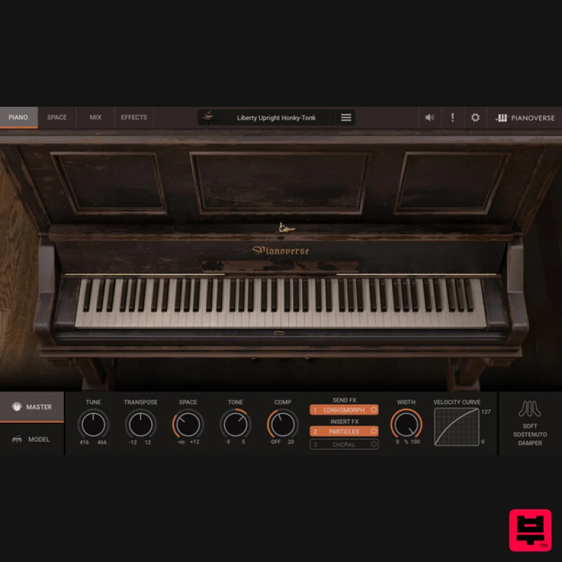 IK Multimedia Pianoverse - Liberty Upright - Virtual Instruments