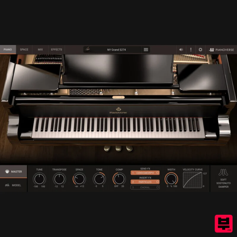 IK Multimedia Pianoverse - NY Grand S274 - Virtual Instruments