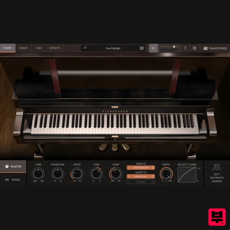 IK Multimedia Pianoverse - Royal Upright Y5 - Virtual Instruments