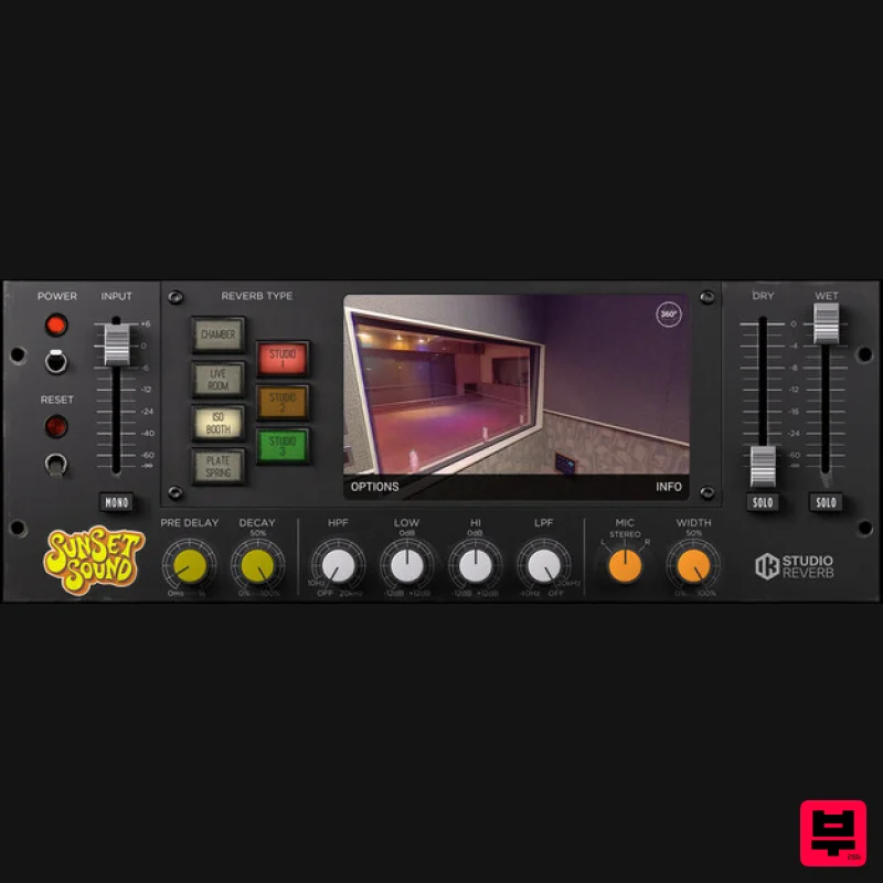 IK Multimedia Sunset Sound Studio Reverb - Reverb