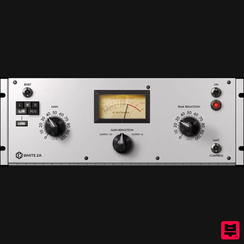 IK Multimedia White 2A Leveling Amplifier - Compressor