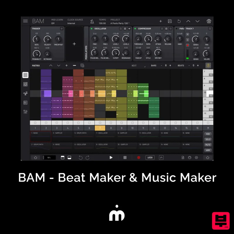 Imaginando BAM - Beat Maker & Music Maker - Beat Making Software