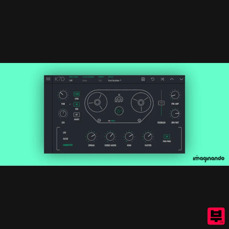 Imaginando K7D - Tape Delay - Delay