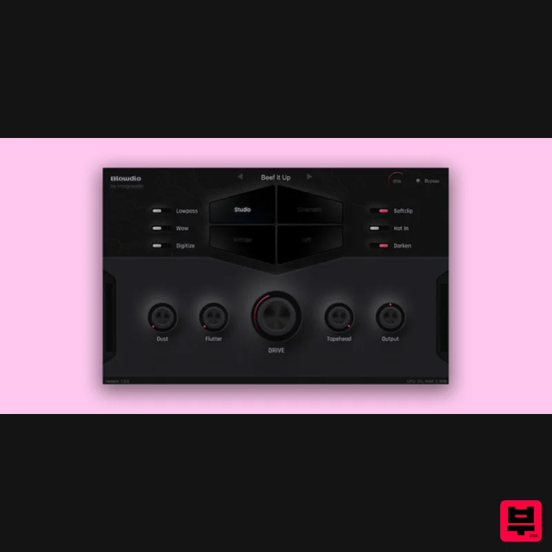 Integraudio Blowdio - Saturation