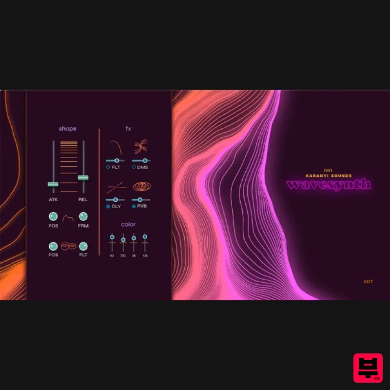 Karanyi Sounds Wavesynth GLOW - Kontakt Instrument