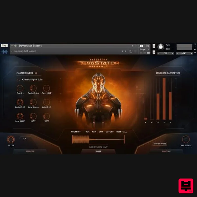 Keepforest Evolution: Devastator Breakout Pro - Kontakt Instrument