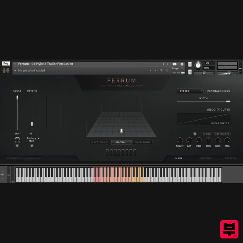 Keepforest Ferrum - Modern Trailer Percussion - Kontakt Instrument