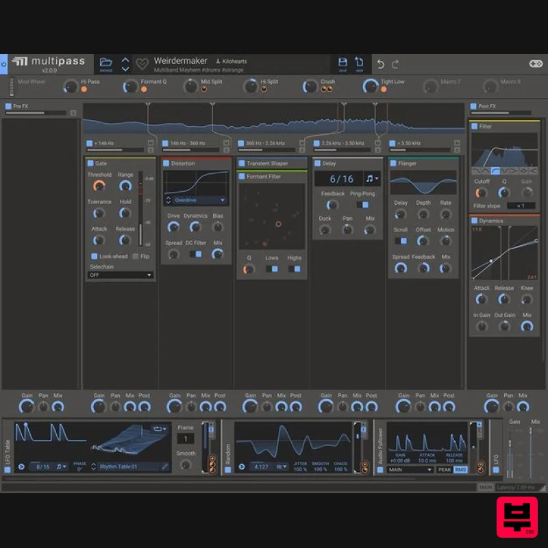 Kilohearts Multipass - Multi Effect