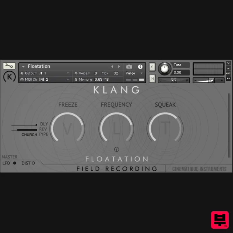 KLANG FIELD RECORDING: Floatation - Kontakt Instrument