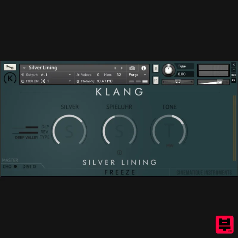 KLANG FREEZE: Silver Lining - Kontakt Instrument