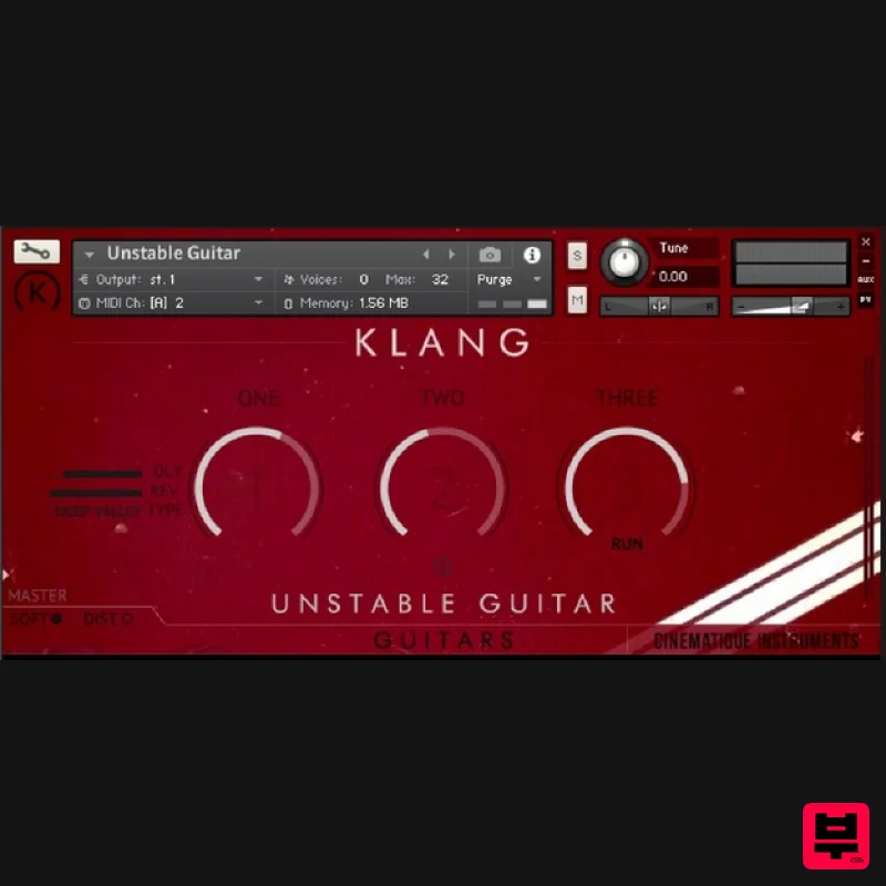 KLANG GUITARS: Unstable Guitar - Kontakt Instrument