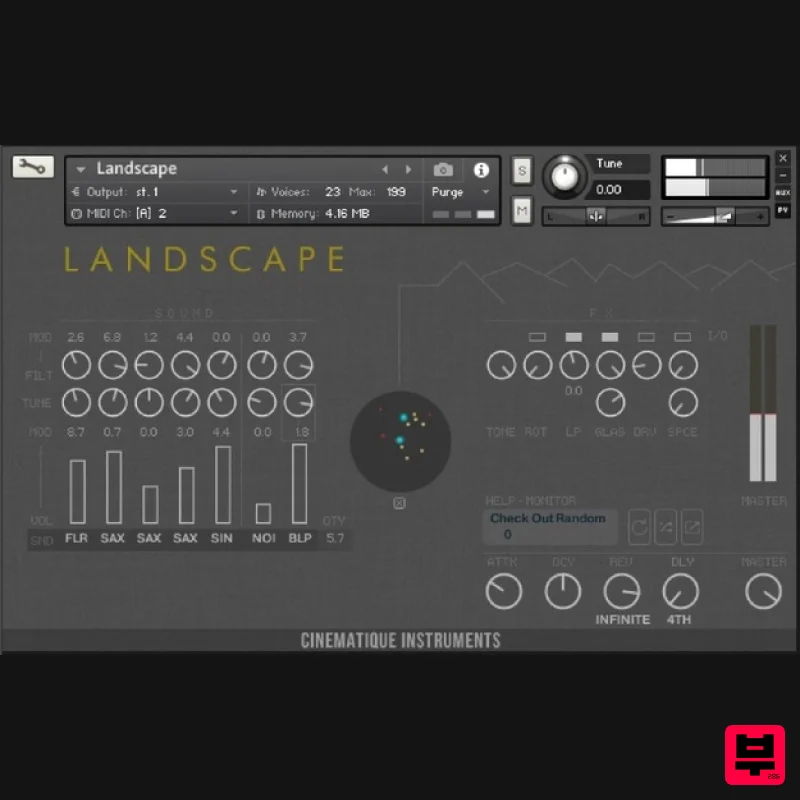 KLANG Landscape - Kontakt Instrument