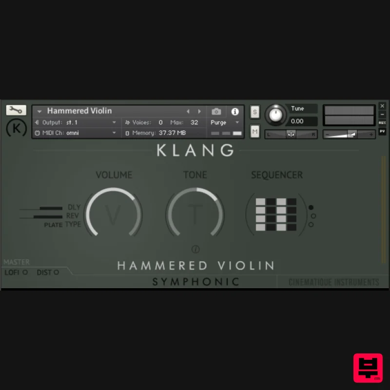 KLANG SYMPHONIC: Hammered Violin - Kontakt Instrument