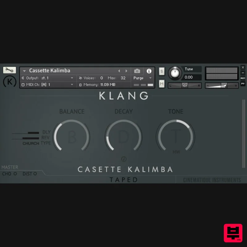 KLANG TAPED: Cassette Kalimba - Kontakt Instrument