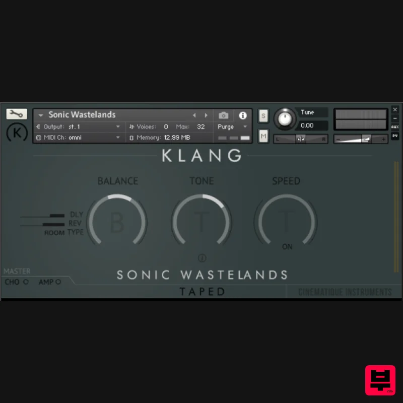 KLANG TAPED: Sonic Wastelands - Kontakt Instrument
