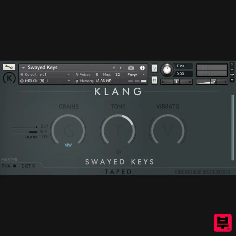 KLANG TAPED: Swayed Keys - Kontakt Instrument