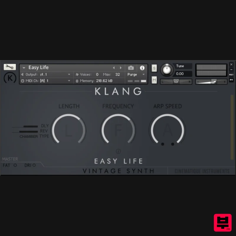 KLANG VINTAGE SYNTH: Easy Life - Kontakt Instrument