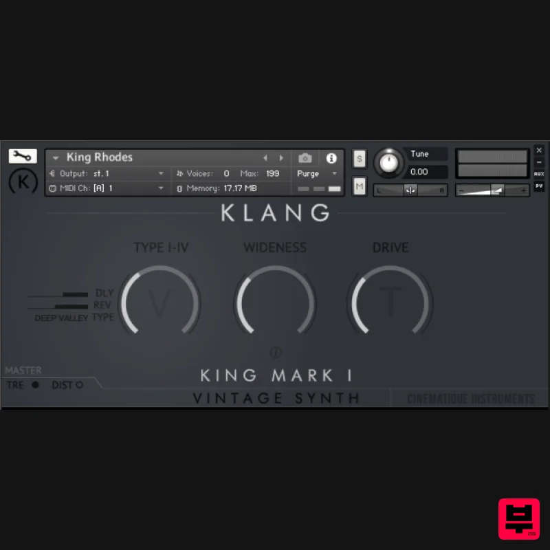 KLANG VINTAGE SYNTH: King Mark I - Kontakt Instrument