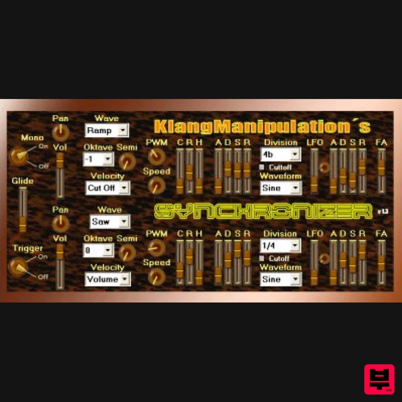 Klangmanipulation Synchronizer - Synth