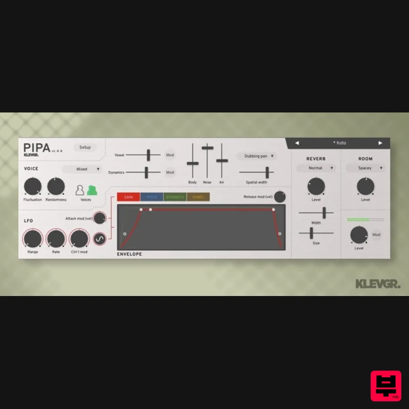 Klevgrand Pipa - Synth