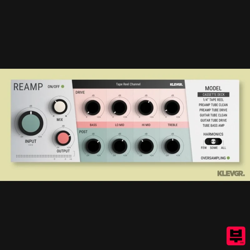 Klevgrand REAMP - Saturation