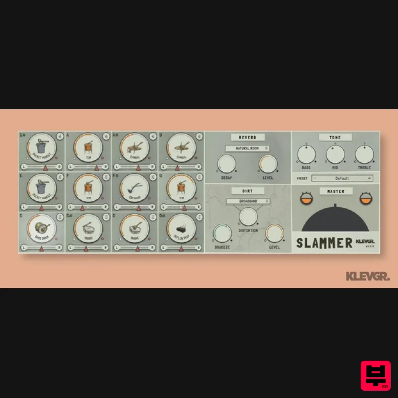 Klevgrand Slammer - Virtual Instruments