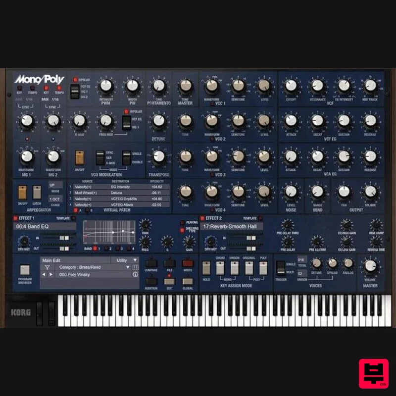 KORG MonoPoly - Synth