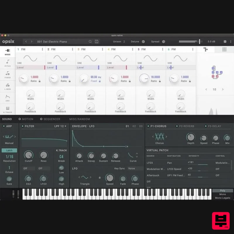 KORG opsix native - Synth