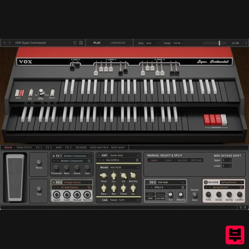 KORG VOX Super Continental - Synth