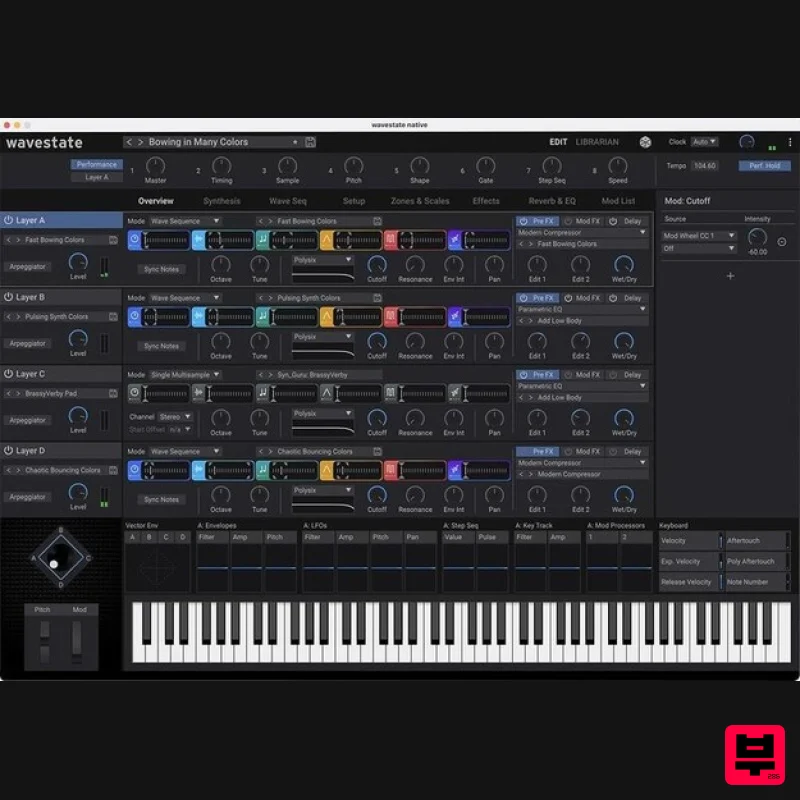 KORG wavestate native - Synth