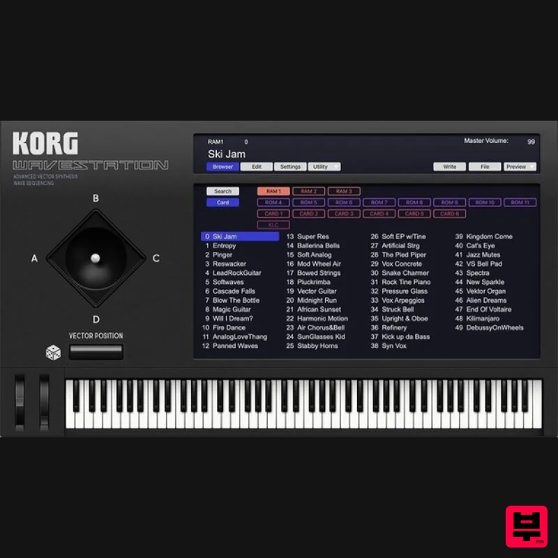 KORG WAVESTATION - Synth