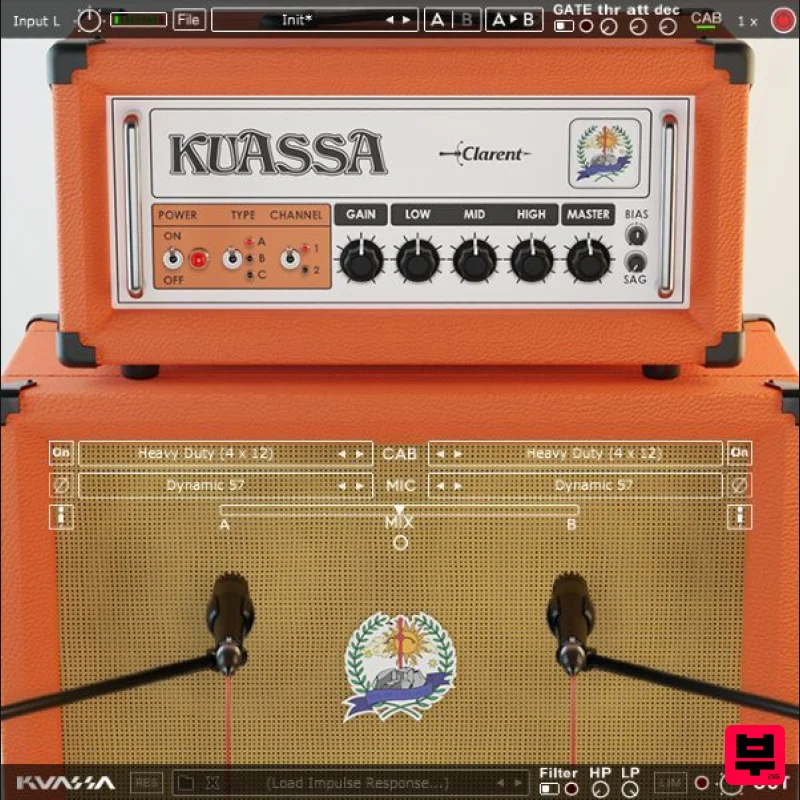 Kuassa Amplifikation Clarent - Amp Simulator