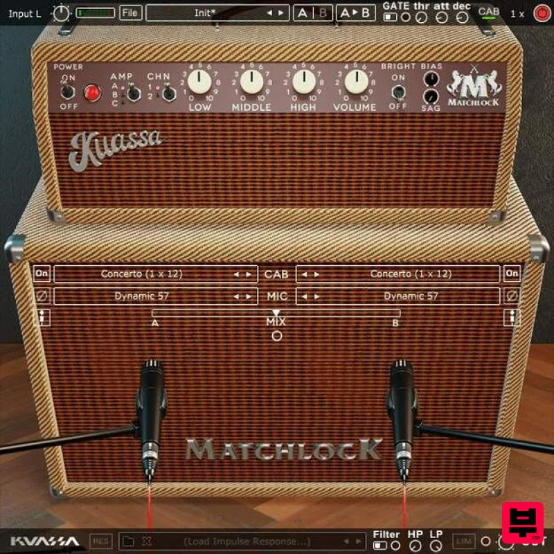 Kuassa Amplifikation Matchlock - Amp Simulator