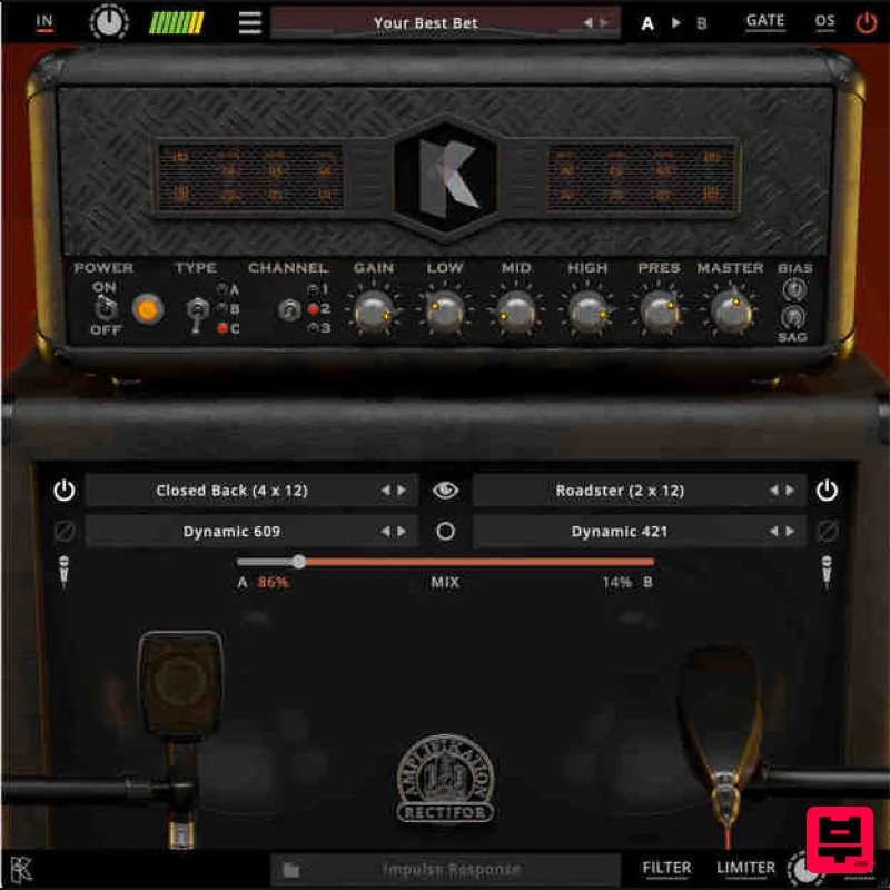 Kuassa Amplifikation Rectifor - Amp Simulator