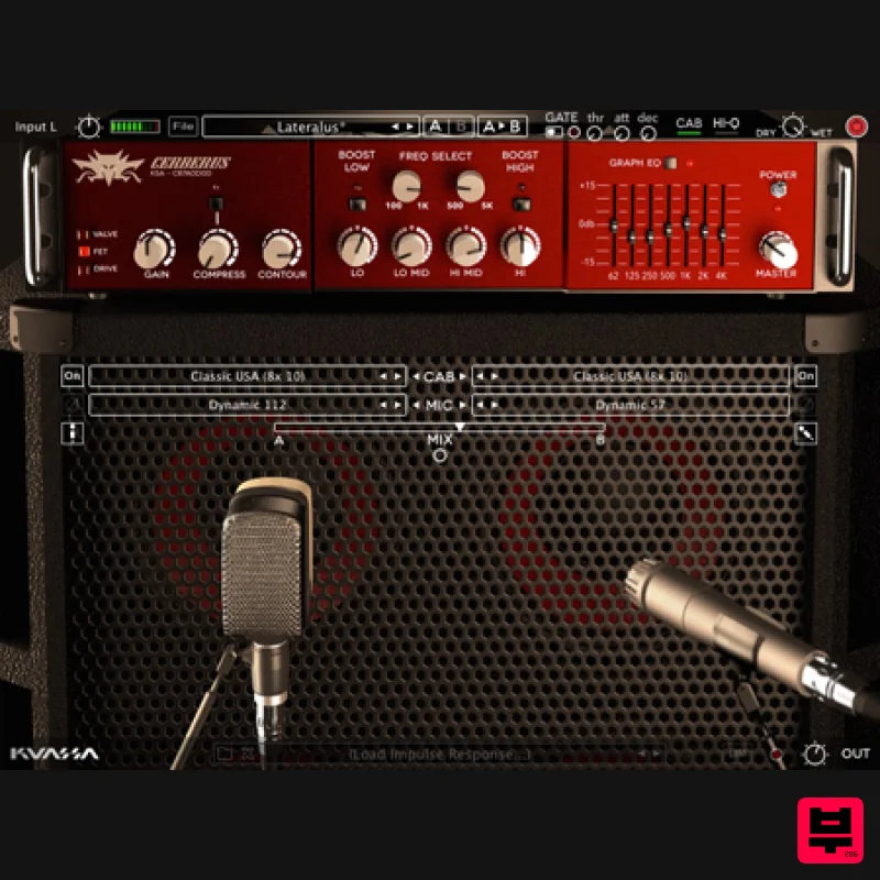Kuassa Cerberus Bass Amplifikation - Amp Simulator