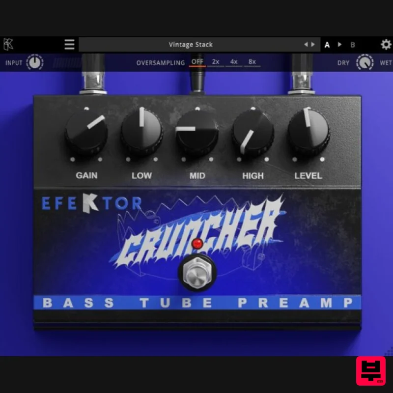 Kuassa EFEKTOR BASS CRUNCHER - Professional Music Instrument Photo